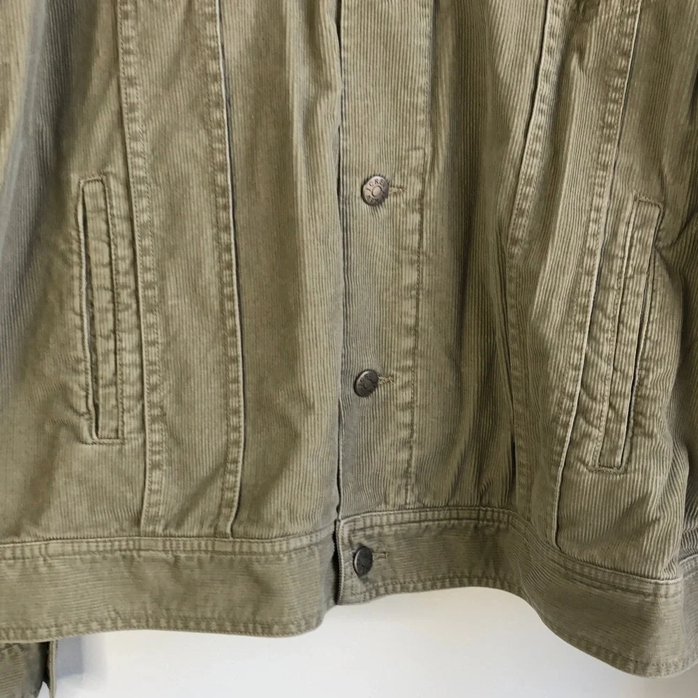 J. Crew Men's Olive Corduroy Jacket